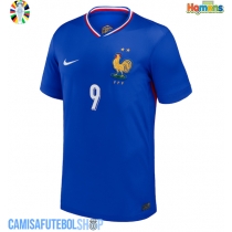 Camisa de time de futebol França Olivier Giroud #9 Replicas 1º Equipamento Europeu 2024 Manga Curta